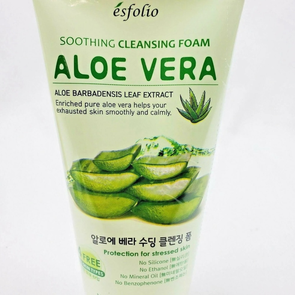 Esfolio - 100% Aloe Vera Foaming Cleanser with Barbadensis Leaf Extract - Picture 3 of 4